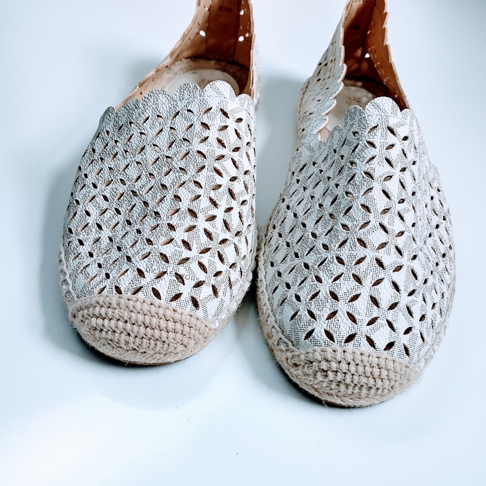 MICHAEL KORS CutOut Espadrilles Shoes Size 8.5